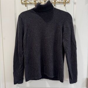 90's Ralph Lauren Dark Gray Turtleneck Sweater